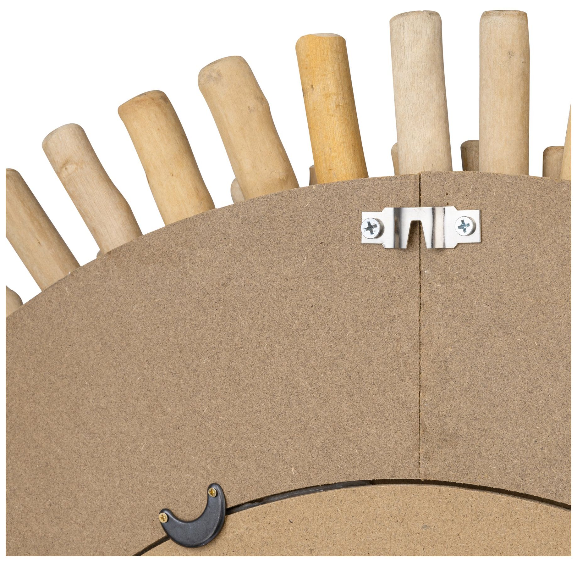 Image 6 Varaluz Drifter 34" Natural Driftwood Wall Mirror more views