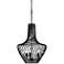 Varaluz Elsa 16" Wide Black 3-Light Genie Bottle Pendant