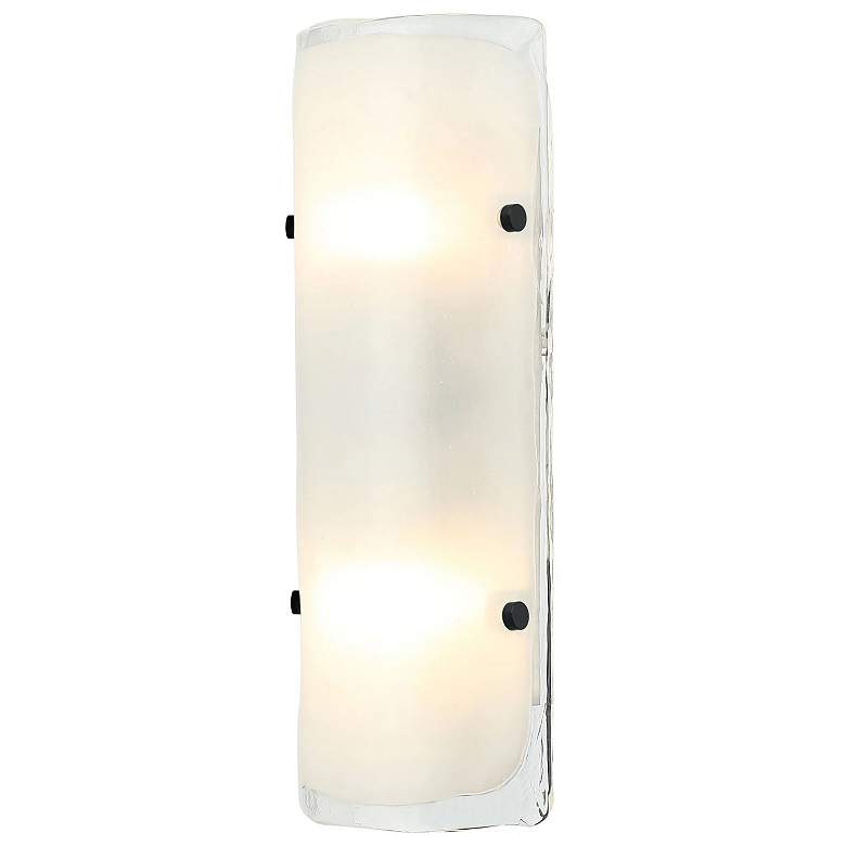 Image 3 Varaluz Fairchild 15 1/2" High Polished Nickel Wall Sconce more views