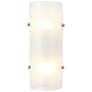 5_Varaluz Fairchild 15 1/2" High Polished Nickel Wall Sconce more views
