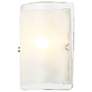 1_Varaluz Fairchild 8 1/4" High Polished Nickel Wall Sconce