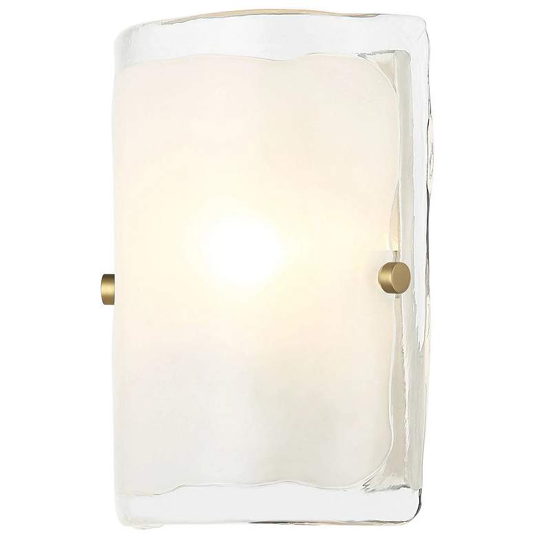 Image 2 Varaluz Fairchild 8 1/4" High Polished Nickel Wall Sconce more views