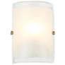 5_Varaluz Fairchild 8 1/4" High Polished Nickel Wall Sconce more views