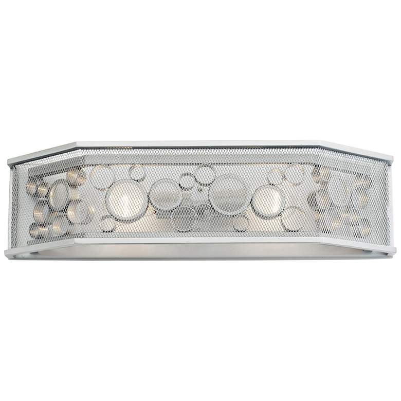 Image 1 Varaluz Fascination 24"W Metallic Silver 2-Light Bath Light