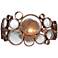 Varaluz Fascination 7" High Hammered Ore Wall Sconce