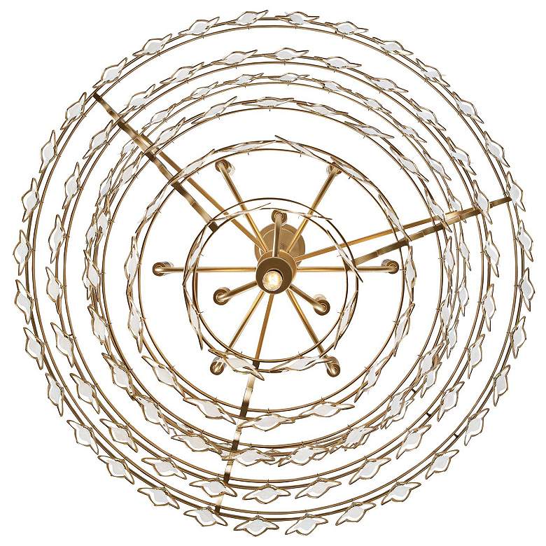 Image 4 Varaluz Fleur 36" Wide French Gold 10-Light Chandelier more views