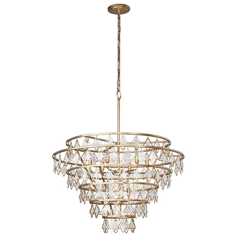 Image 5 Varaluz Fleur 36" Wide French Gold 10-Light Chandelier more views