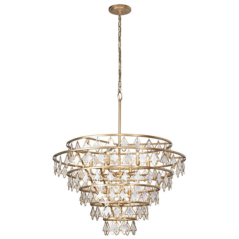 Image 6 Varaluz Fleur 36" Wide French Gold 10-Light Chandelier more views