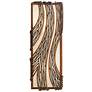 1_Varaluz Flow 14 1/2" High Hammered Ore Wall Sconce