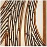 3_Varaluz Flow 14 1/2" High Hammered Ore Wall Sconce more views