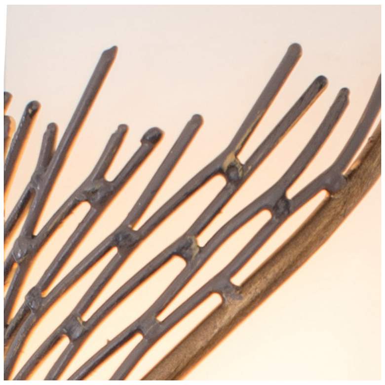Image 6 Varaluz Flow 14" High Hammered Ore Left-Facing Wall Sconce more views