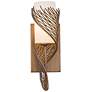 2_Varaluz Flow 14" High Hammered Ore Right-Facing Wall Sconce