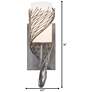 4_Varaluz Flow 14" High Recycled Steel 1-Light Wall Sconce more views