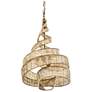 4_Varaluz Flow 18" Wide 3-Light Modern Twist Natural Rattan  Pendant more views