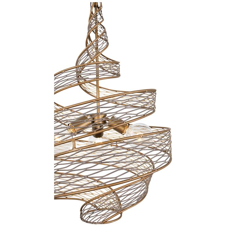 Image 4 Varaluz Flow 18" Wide Hammered Ore Pendant Light more views
