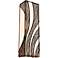 Varaluz Flow 20 1/4" High Hammered Ore Wall Light Sconce