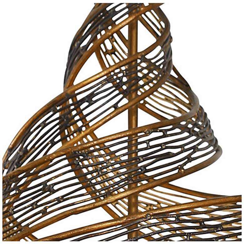 Image 3 Varaluz Flow 30" Wide Hammered Ore Six-Light Pendant Light more views