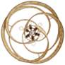 4_Varaluz Flow 30"W Baguette and Natural Rattan Pendant Light more views