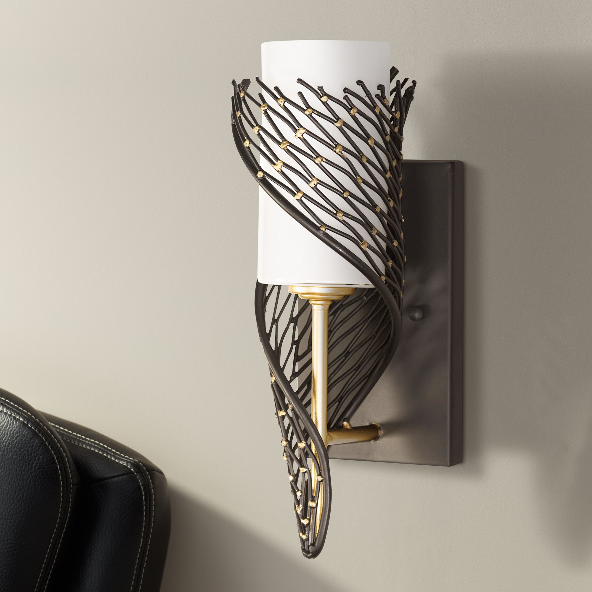 Varaluz Flow Black Collection