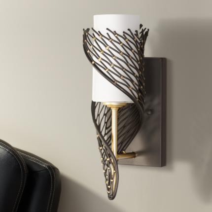 Varaluz Flow Black Collection