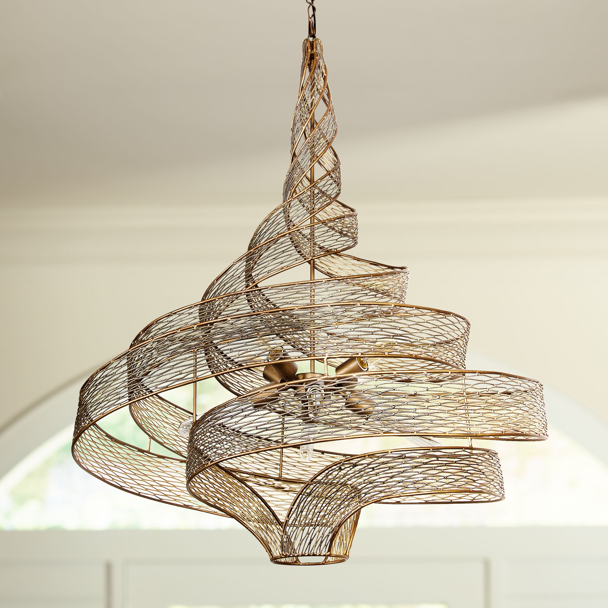 Varaluz Flow Brass - Antique Brass Collection