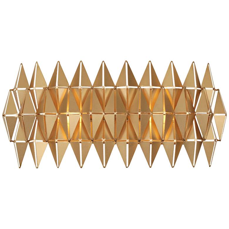 Image 1 Varaluz Forever 18 1/2" Wide French Gold 2-Light Bath Light