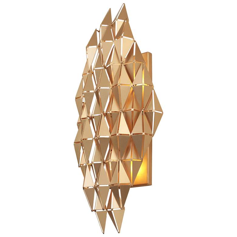 Image 3 Varaluz Forever 21 inch High French Gold 2-Light Wall Sconce more views