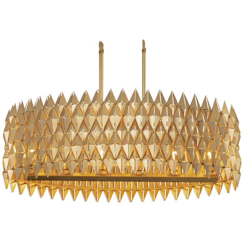 Image 2 Varaluz Forever 35 1/2"W French Gold Island Pendant Light more views