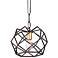 Varaluz Geo 12" Wide Antique Gold Mini Pendant