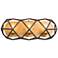 Varaluz Geo 20 1/2" Wide Antique Gold 3-Light Bath Light