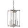 Varaluz Halcyon 15 1/4" Wide Satin Nickel 4-Light Pendant