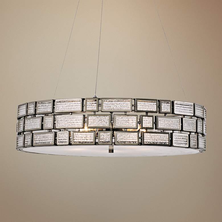 Image 1 Varaluz Harlowe 24 inch Wide New Bronze Pendant Light