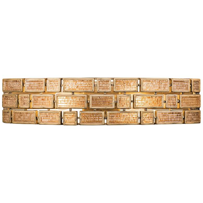 Image 1 Varaluz Harlowe 5 1/2" High Havana Gold Wall Sconce