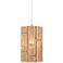 Varaluz Harlowe 6 1/4" Wide Havana Gold Mini Pendant