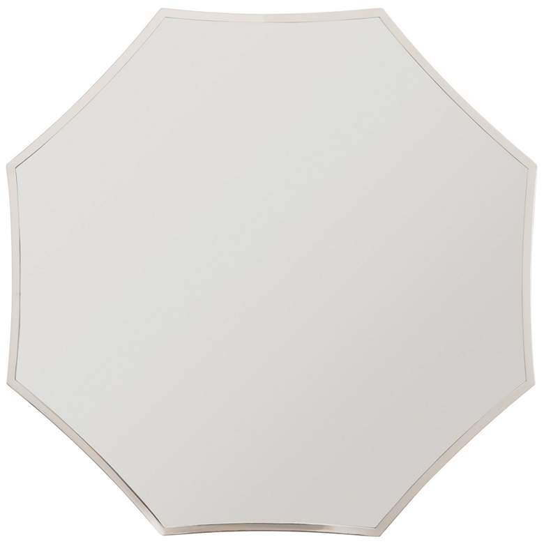 Image 1 Varaluz Jenner Chrome 27 1/2" Octagon Wall Mirror