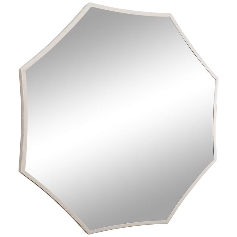 Image 4 Varaluz Jenner Chrome 27 1/2 inch Octagon Wall Mirror more views