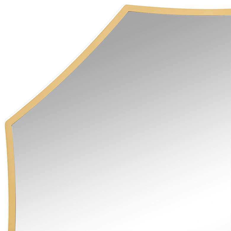 Image 2 Varaluz Jenner Gold 27 1/2" Octagon Wall Mirror more views