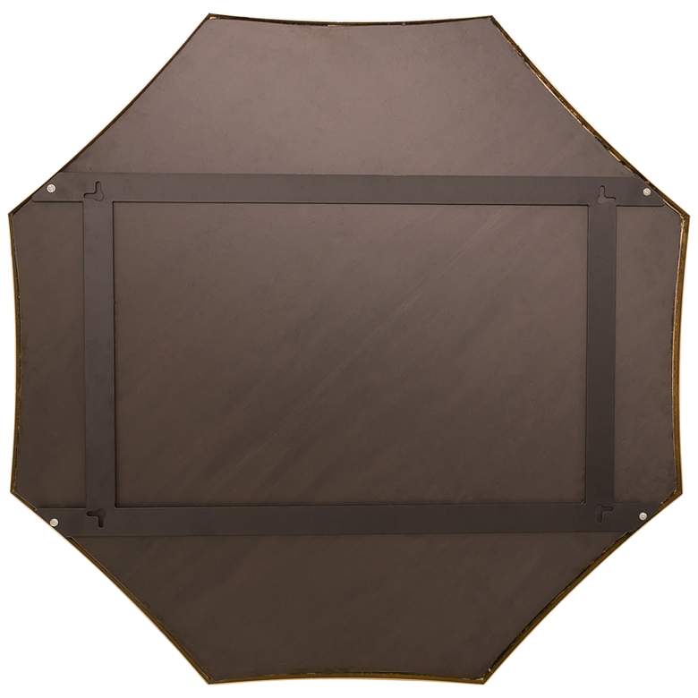 Image 5 Varaluz Jenner Gold 27 1/2" Octagon Wall Mirror more views