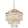 1_Varaluz Kalani 20" Wide French Gold 5-Light Chandelier