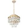 4_Varaluz Kalani 20" Wide French Gold 5-Light Chandelier more views