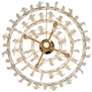 5_Varaluz Kalani 20" Wide French Gold 5-Light Chandelier more views