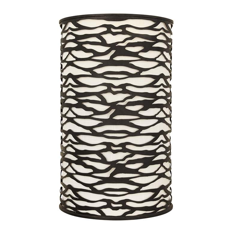 Image 4 Varaluz Kato 16 1/4" High Black Wall Sconce more views