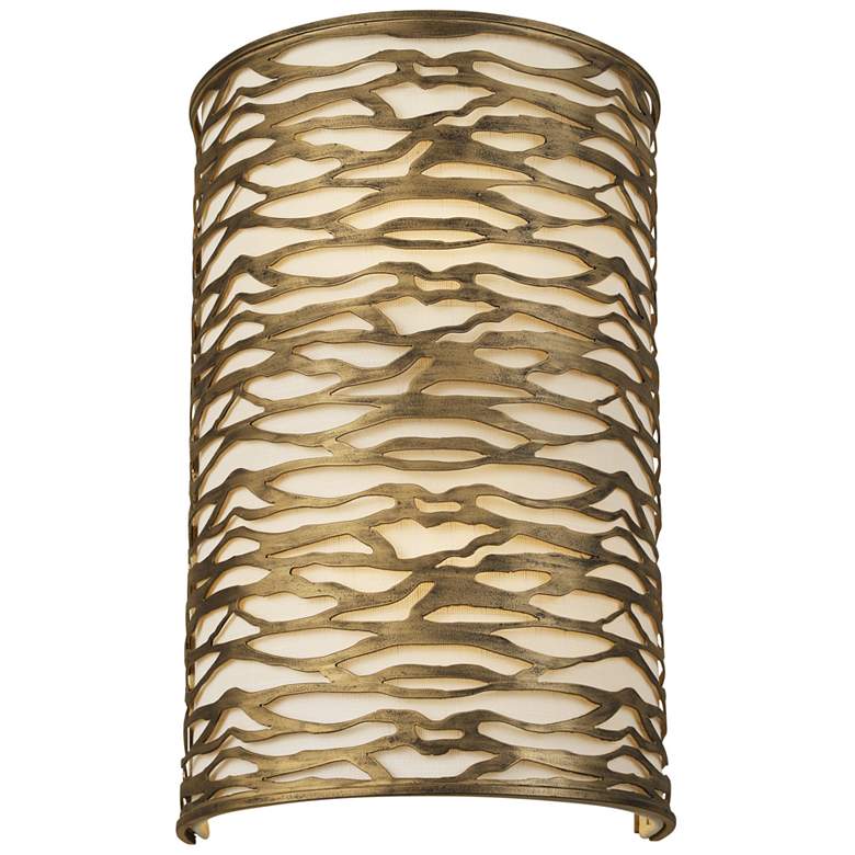Image 1 Varaluz Kato 16 1/4" High Gold Wall Sconce