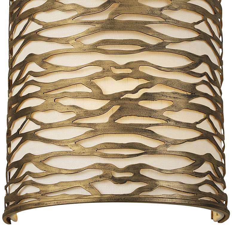 Image 3 Varaluz Kato 16 1/4" High Gold Wall Sconce more views