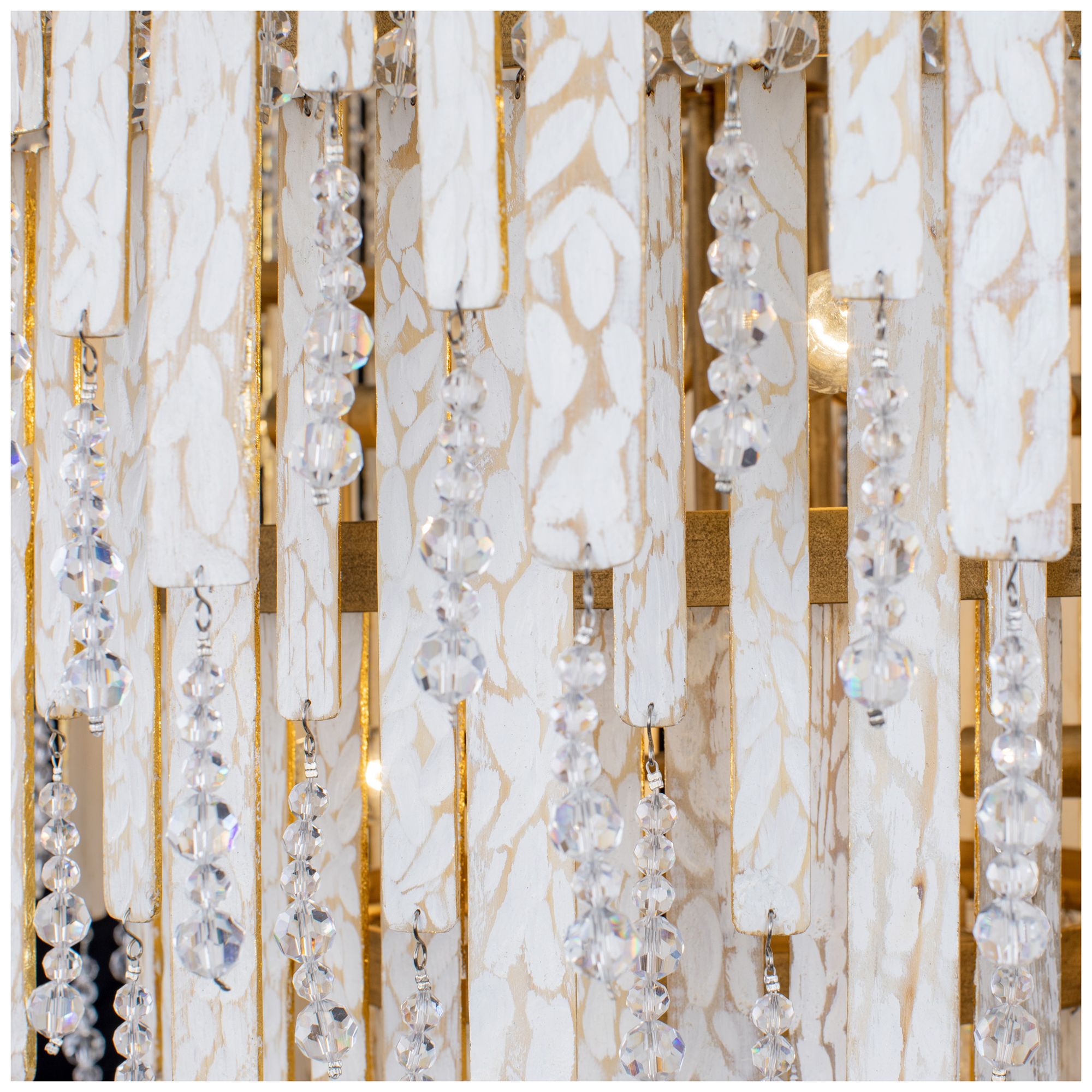 Varaluz Lafayette 30" Wide Havana Gold Crystal Chandelier