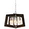 Varaluz Lofty 24" Wide Steel Six-Light Chandelier