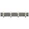 Varaluz Lofty 34" Wide 4-Light Silverado with Gray Wood Bath Light