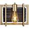 Varaluz Madeira 7 3/4" High Rustic Gold Wall Sconce