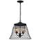 Varaluz Madelyn 18" Wide Forged Iron Pendant Light