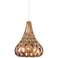 Varaluz Masquerade 18" Wide Hammered Ore Pendant Light